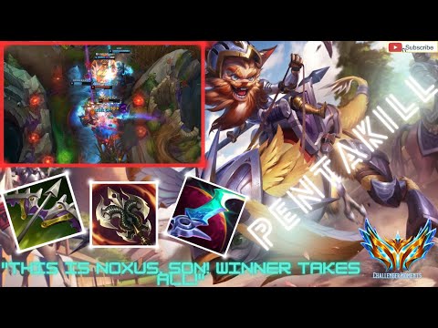 Kled Pentakill |Challenger Moments|