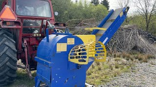 Vedmaskin Klappi med transportband houtklover | Foto 4 - Agroline