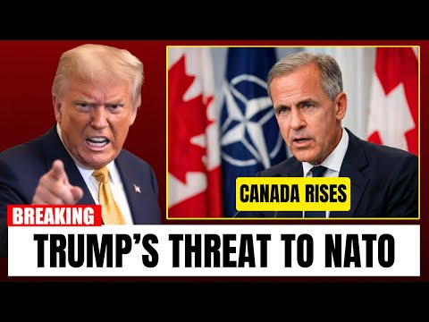 Trump Issues Shock Threat to NATO Ally — Carney’s Response Turns the Tables Completely