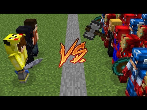 ISMETRG VS SÜPER KAHRAMAN KIYAMETİ! 😱 - Minecraft