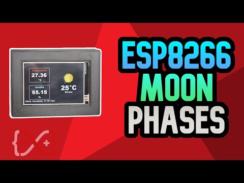 Progetto ESP8266: Stazione meteo Wi-Fi e fasi lunari con Display Nextion