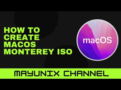 How to Create macOS Monterey ISO