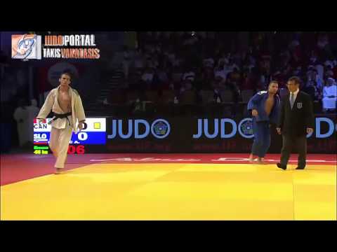 Judo Grand Slam Abu Dhabi 2014 Bronze -66kg GAGNE PATRICK (CAN) vs. GOMBOC ADRIAN (SLO)