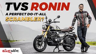TVS Ronin Review | Cruiser or Scrambler? | Price, Exhaust Sound, Top Speed & Mileage | BikeWale