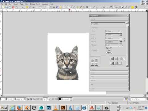 0405 Scribus Adjusting images inside frames