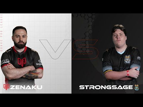 ZenAku vs Strongsage - Quake Pro League - Week 7