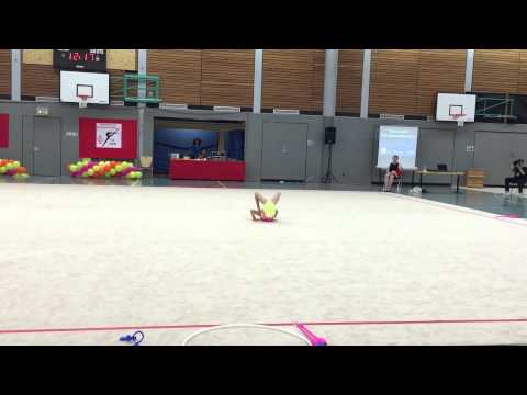 Oana Bran - Deutsche Meisterschaften 2015 SLK 10 - 2.Platz Seil