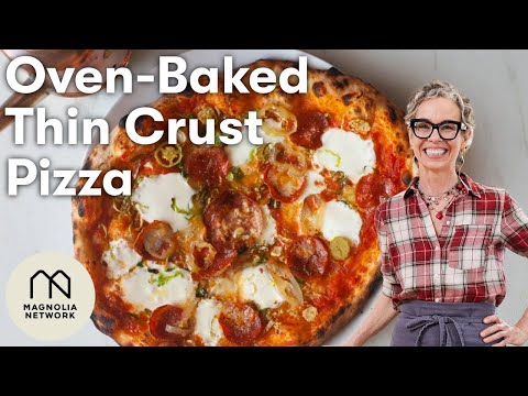 Oven-Baked Thin Crust Pizza Recipe with Zoë François