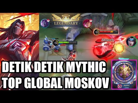 MOSKOV 20 KILL + CARRY TEAM!! MOSKOV TOP GLOBAL BUILD - MOBILE LEGENDS