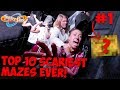 TOP 10 SCARIEST EVER THORPE PARK FRIGHT NIGHTS MAZES