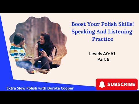 Boost Your Polish Skills! Speaking And Listening Practice, Levels A0-A1 - Part 5