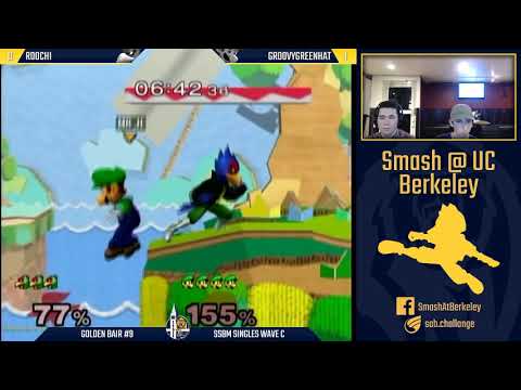 Golden Bair #9 - Melee Singles Pools Wave C: Roochi vsGroovyGreenHat