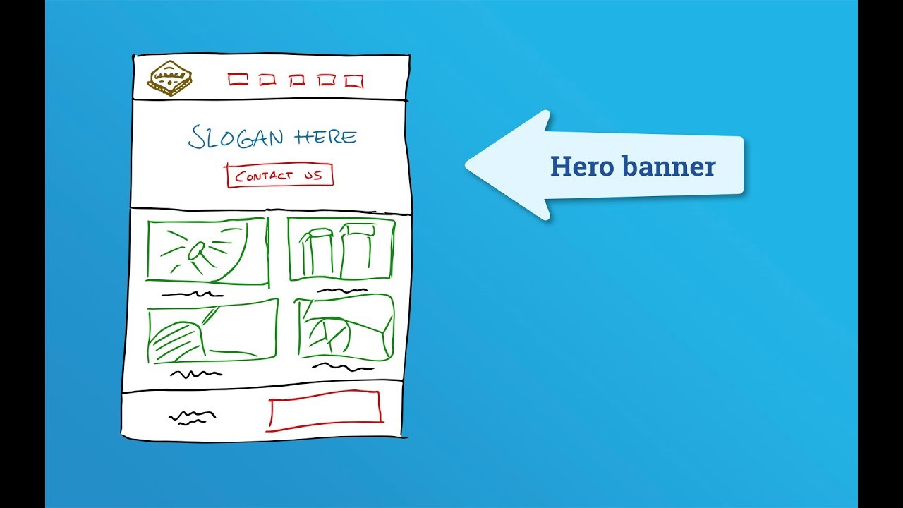 Creating a Hero Banner for a Website