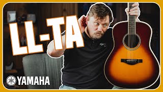 Video thumbnail for Yamaha LL-TA TransAcoustic Guitar Review | Reverb Sounds That Shouldn't Be Possible On An Acoustic by Tarpley Music