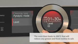Bosch Pyrolytic Cleaning Oven Feature Video