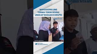 Mahasiswa UNS Terima Teror Paket Seusai Ungkap Dugaan Korupsi yang Dilakukan Rektornya