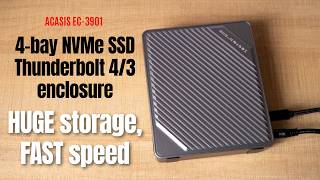 ACASIS 4-BAY NVMe SSD Thunderbolt Enclosure (EC-3901) REVIEW