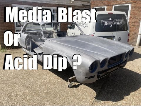 We are asked - Sandblast or Acid Dip a Bodyshell for a Classic Car Full Repaint.....