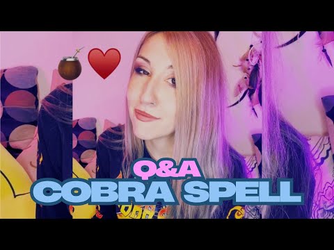 Kristina Vega  Q&A Cobra Spell - Instagram questions