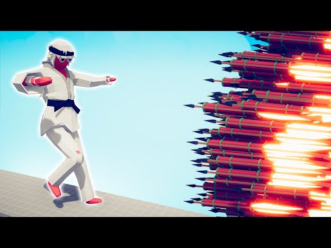 GIANT TAEKWONDO vs 1000x OVERPOWERED UNITS - TABS | Totally Accurate Battle Simulator 2023