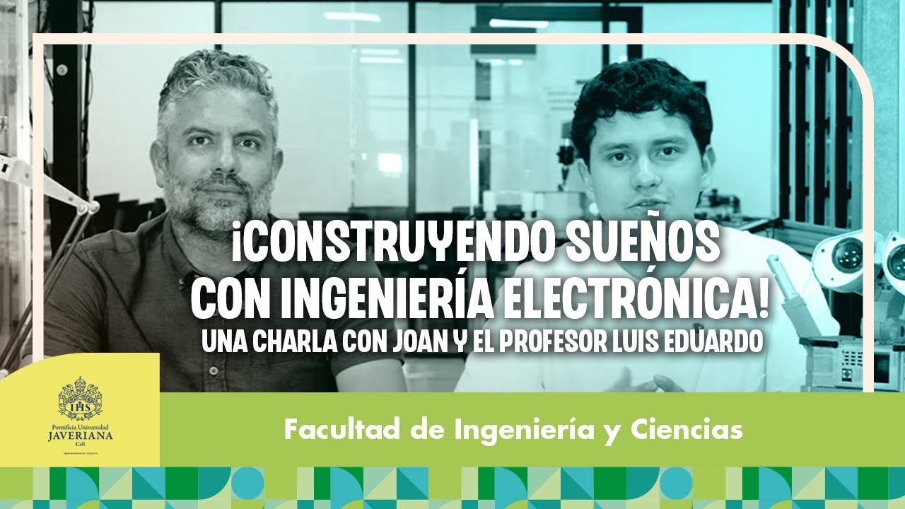 Explora la Ingeniería Electrónica en la Javeriana Cali ⚡🎛️Descubre cómo transformar ideas en realidad mientras aprendes y experimentas con proyectos innovadores como la ruleta aleatoria interactiva creada por Joan Sebastián, estudiante del programa, y el profesor Luis Eduardo.Este video te invita a conocer los retos, las experiencias y las herramientas que hacen única a esta carrera. 🚀