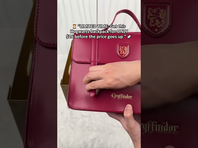 Vídeo relacionado con Harry Potter Gryffindor-Mochila HS Fan, Rojo, 30 x 43 cm, Capacidad 22 L