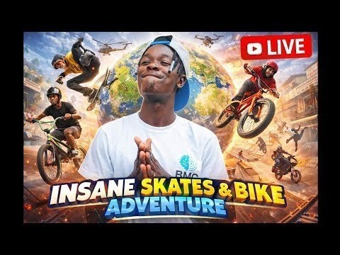 WE TOOK SKATES & BIKES TOO FAR 😱🌍 | LIVE CHAOS
