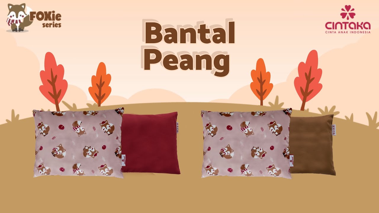 Bantal Peang Foxie Series Cintaka CBB4015