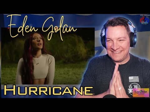 AMERICAN Reacts to Eden Golan - Hurricane 🇮🇱 Official Music Video | Israel Eurovision 2024