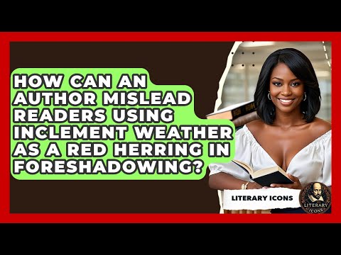 How Can An Author Mislead Readers Using Inclement Weather As A Red Herring In Foreshadowing?