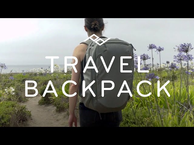 Vidéo PEAK DESIGN TRAVEL BACKPACK 45L COYOTE