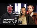 Duel Of The Fates Movie Duels 2 Qui Gon And Obi Wan Vs Darth Maul