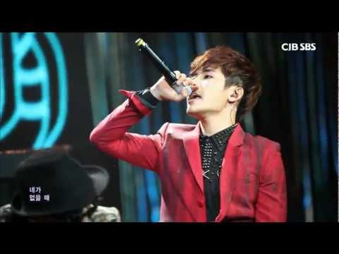 130203 Inkigayo Infinite H (feat. Zion. T) 인피니트 H - 니가 없을 때 Without You [1080i HD]