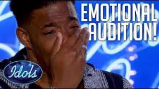 EMOTIONAL &amp; INSPIRATIONAL Audition By Marcio Donaldson.American idol 2018 by YRS tainment