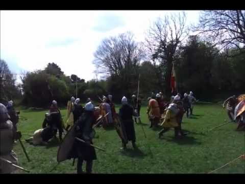 Historia Normannis at Whittington Castle 2012 - Battle and Siege