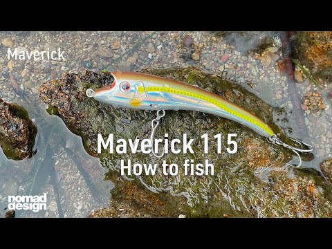 Floating jerkbait, “walk the dog” surface bait and slow roll swimbait all in one lure | Maverick
