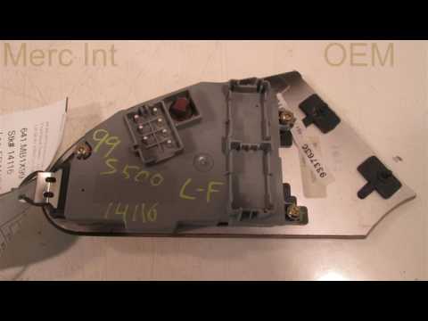 1999 Mercedes S500 LH SEAT SWITCH 140TYPE - mbiparts.com Used OEM Mercedes Parts - Dismantler... OEM