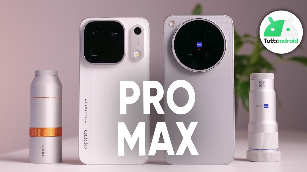 Confrontone tra i NUOVI TOP camera PHONE: VIVO X500 Pro Max vs OPPO Find X10 Pro Max