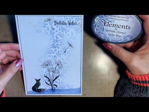 Dandelion Wishes by Jo Rice - A Lavinia Stamps Tutorial