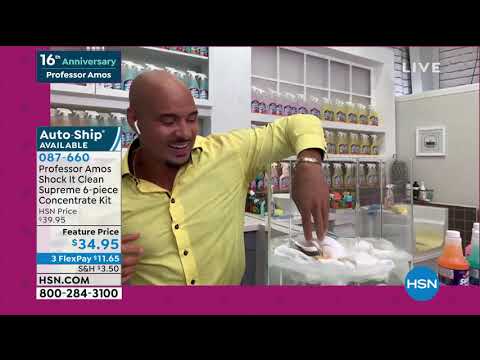 HSN | Professor Amos Cleaning Anniversary 08.30.2020 - 11 AM