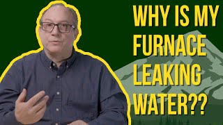 Why Is My Furnace Leaking Water?!