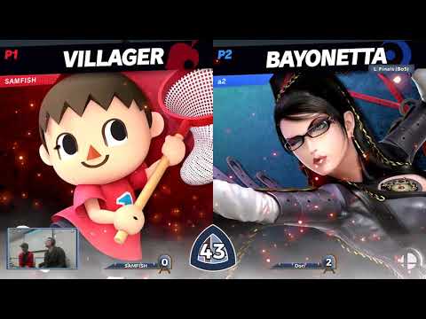 Helluva Weekly 43 - SAMFISH (Villager) Vs. Dori (Bayonetta) - Losers Finals