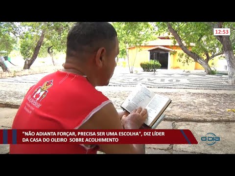 Líder da Casa do Oleiro fala sobre acolhimento como escolha consentida 04 11 2021