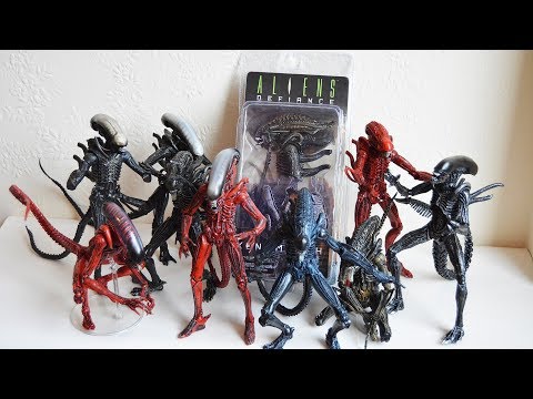 NECA Aliens Defiance Xenomorph Unboxing Video and Review