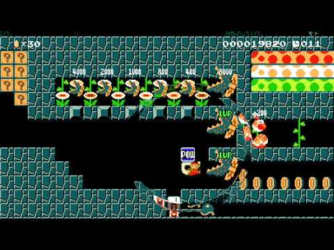 A Pleasant 20 Seconds by Shawn ~ SUPER MARIO MAKER ~ NO COMMENTARY 1be