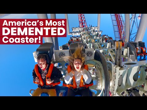Riding X2 at Six Flags Magic Mountain! One of the Craziest Roller Coasters in the World!