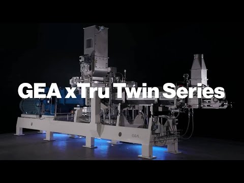 GEA xTru Twin series - Twin-screw cooking extruders