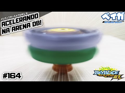 Testando combo 164 - INFINITE HYPERION 2 .Xc' 1A (Sword) vs 3 combos - Beyblade Burst