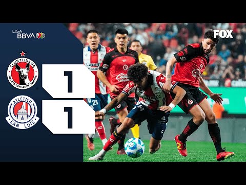 XOLOS 1-1 ATLÉTICO DE SAN LUIS | RESUMEN | LIGA MX | CLAUSURA 2026 | JORNADA 3