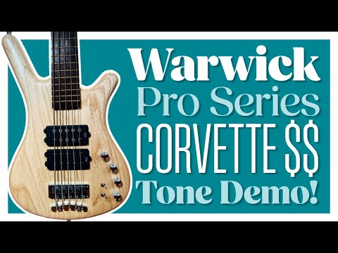 One Bass to Rule Them All - Warwick Corvette $$ Tone Demo